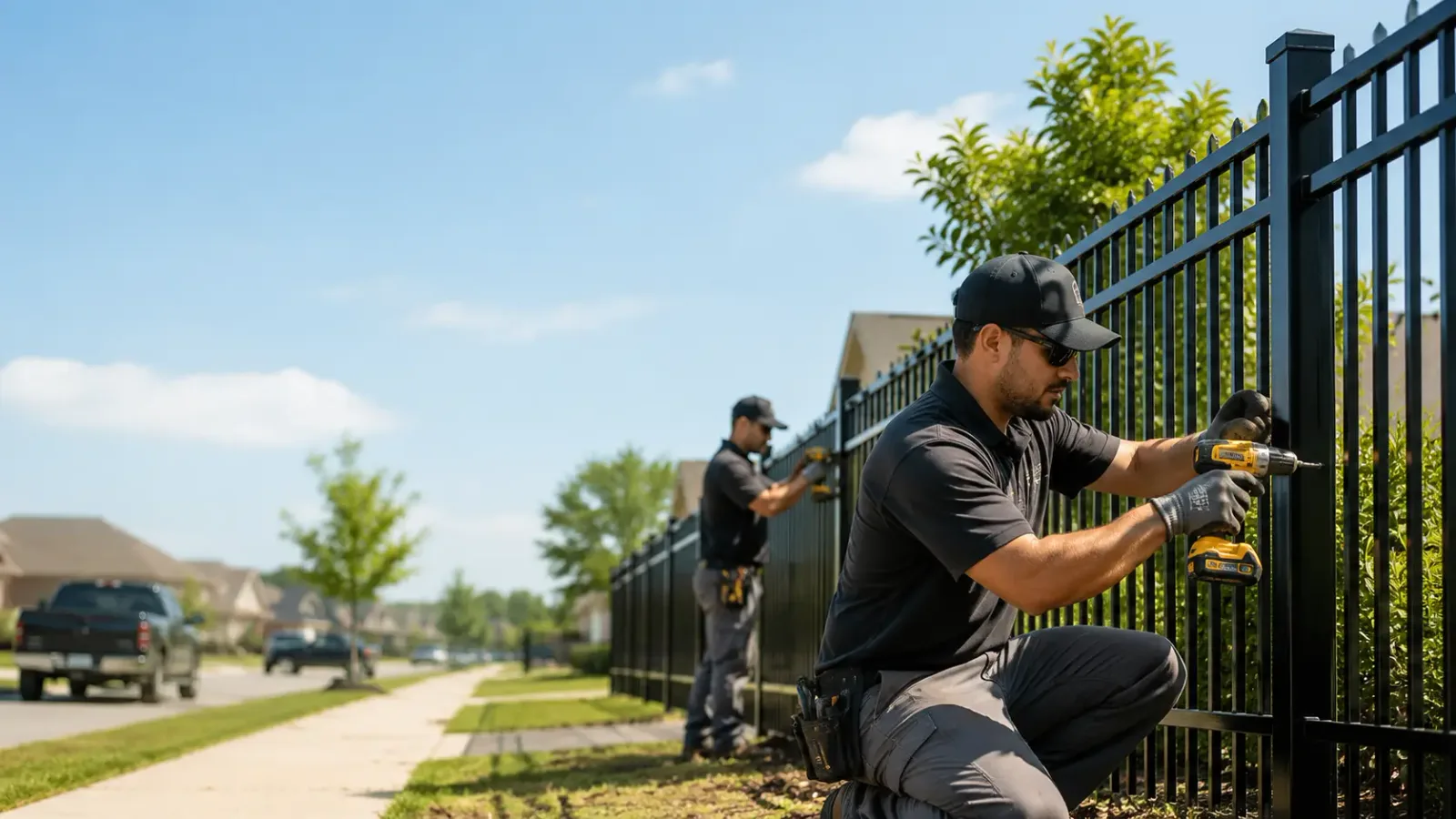 Metal Fence Installation in Decatur, NE
